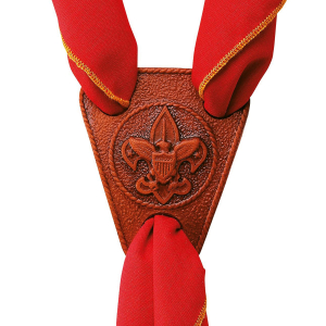 BSA Leather Neckerchief Slide