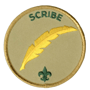 Scouts BSA Scribe Emblem