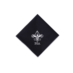BSA Universal Emblem Embroidered Neckerchief, Black
