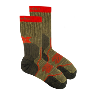 Thorlo Outdoor Fanatic Crew Sock, Adult with Odor-Reducing and Anti-Fungal Copper Ions