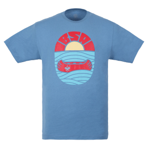 BSA Canoe Tee, Slate - Adult S-2XL