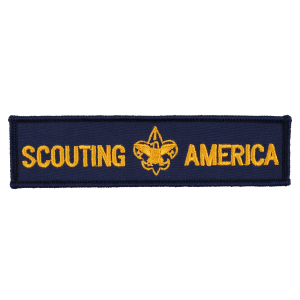 Scouting America Cub Scout Uniform Replacement Strip Patch