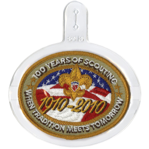 Emblem Holder, Horizontal Oval